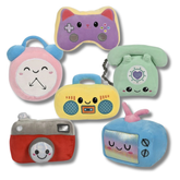 Soft Plush Stuffed Retro Gadgets Kids Toy  Assorted